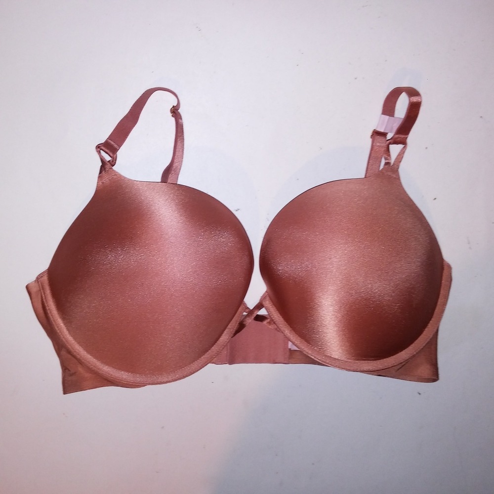 Victoria Secret Bra 38D Bombshell Push Up Solid Very Sexy Adds 2 Cup Sizes New